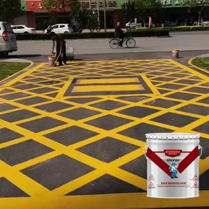 Liquid Coating Road Marking Paint with Good Adhesion for Highway Safety Lines