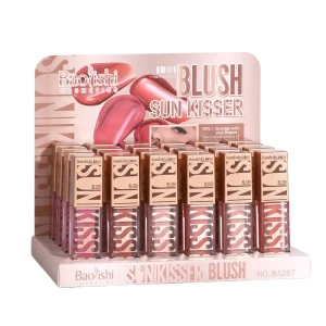 Liquid Herbal Blush Velvet Matte Eyeshadow Facial Pigment Lasting Waterproof Sunscreen Natural Cream Orange Peach Rare Blush