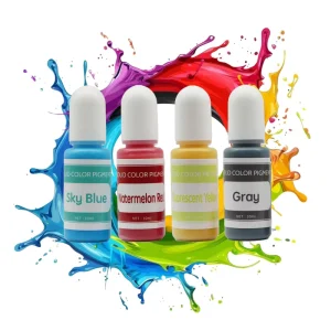 Liquid Pigment Factory Price 20 Color Epoxy Resin Dye Pigment High Concentration Solid Color Pigment