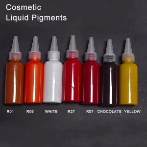 Liquid Pigment for Lipgloss and Lipstick Raw Materials Red Color Paste of Liquid Lipstick in Bulk