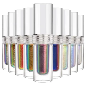Liquid Shimmer Pigmented Shimmer Eyeshadow Long Lasting Multichrome Duochrome Chameleon Liquid Eyeshadow