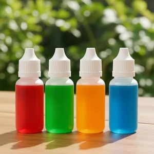 Liquid Squeeze Bottle for Perfume, Essential Oil, Eye Drops, and Ink, 5ml, 10ml, 15ml, 20ml, 30ml, 50ml, and 100ml