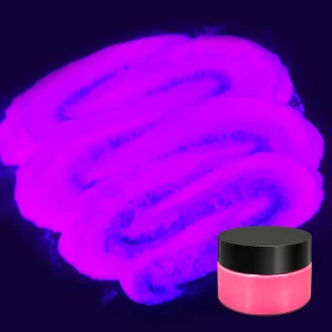 Long Acting Glow in the Dark Powder Pigment Polyester Material KC YG02 for Diwali Valentine’s Day Graduation