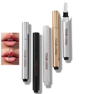 Long-Lasting Lip Filler Plumper Pen Private Label Ginger Capsicum Extract Instant Lip Plumper Lip Gloss