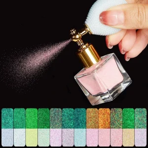 Long Lasting Luminous Glow in the Dark Chunky Loose Highlighter Bulk Shimmer Body Glitter Spray Glitter Loose Powder