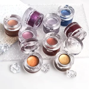 Long Wearing High Pigmented Pearl Shimmer Metallic Glitter Cream Eyeshadow Private Label Cosmetics Factory