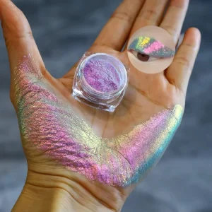 Loose Pigment Duochrome Loose Shinny Color Changing Powder Eyeshadow Multi Color Mutichrome Glitter Eye Shadow Makeup