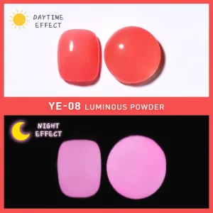Low MOQ Bojun YE Luminous Powder Ready to Ship Glow in the Dark Pigment for Small Business Owners