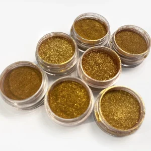 Low MOQ Cosmetic Diamond Metallic Glitter Pigment Highlighter Sparkle Duochrome Eyeshadow Loose Powder