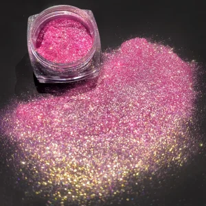 Low MOQ Cosmetic Grade Sparkle Iridescent Effect Color Pigment Diamond Metallic Loose Eyeshadow Pigment Powder