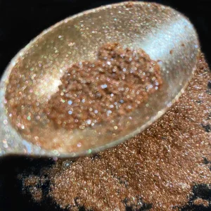 Low MOQ Cosmetics Grade Holographic Loose Metallic Pigment Diamond Sparkly Eyeshadow Pigments for Lip Gloss