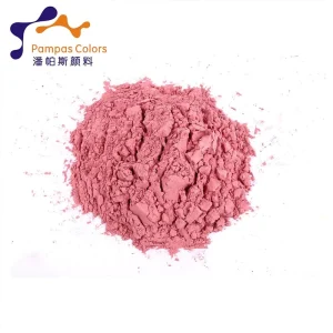 Low Melting Pigment Powder Point Crushed Glass Showy and Chromatic Pink Color Powder Pigment