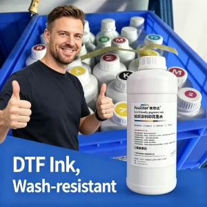 Low Price Fourstar Pigment Ink for Digital Textile Printing