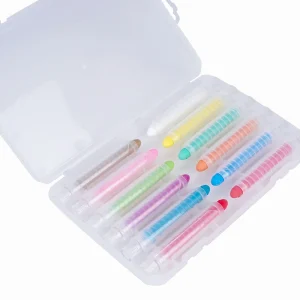 Low Price Safety Material Children Drawing Anywhere Non Toxic 12 Colors Water Soluble Crayons Set