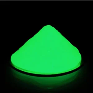 Luminous Dress Pigment Glowing Green Light Phosphorescent Pigment Powder Glowing in Night or Dark