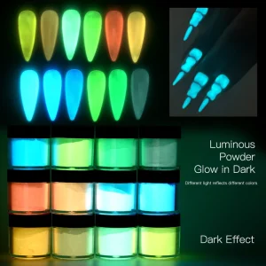 Luminous Fluorescent Pigment Powder Is Suitable for Nail Art Neon Pigment Powder Can DIY Mixed Glue Fluorescent Luminous Powder