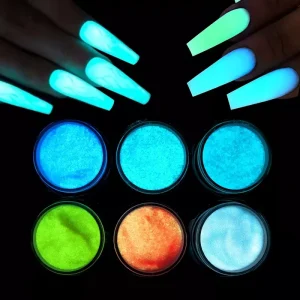 Luminous Paint Colors Pigments Powder Glow in the Dark Powder White Glow in the Dark Pigment Powder