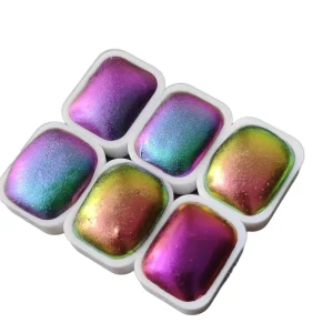 MCESS Cosmetic Grade Chameleon Pigment Powder Nail Body Face Lipstick Eyeshadow Mica Powder Chameleon Paint