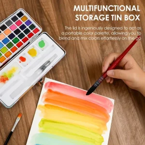 Magical Fashion Water Drawing Gouache Toys and Pocket Water Color Bookmark Painting Book with Pigment