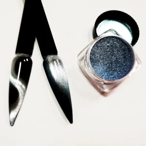 Magnetic Chameleon Cyan 3D Cat Eye Mica Pearl Special Effect Magnetic Coating Pigment