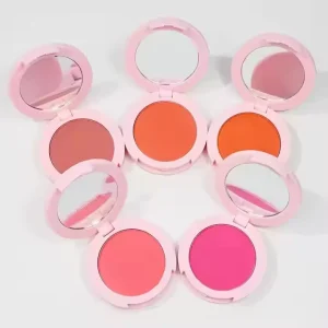 Make up High Pigment 12 Colors Cute Cheek Makeup Vegan Blush Palette Private Label Custom Logo Vegan Cream Blush