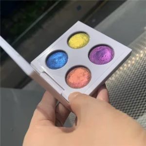 Make up Pallets Eye Shadow Duo Chrome Eye Shadow Eyeshadow Palette