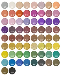 Makeup Custom Logo Pressed Powder Eye Shadows Palette Gold Matte Shimmer Glitter DIY Palette Private Label Eyeshadow