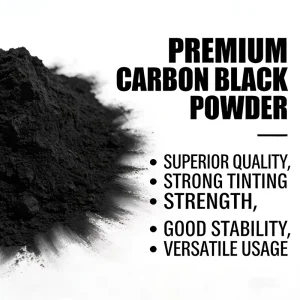 Manufacturer Carbon Black N220 N330 N550 N660 Pigment Powder for Rubber and Plastic Products