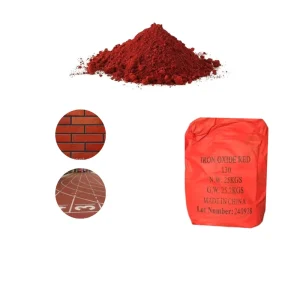 Manufacturer China Iron Oxide Red 130 Pigment for Concrete Color Masterbatch