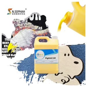 Manufacturer Clothes Textile Printing Water Based Pigment Ink for Screen Printing
