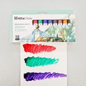 Manufacturer Custom Aluminum Tube 12-Color Watercolor Paint Set
