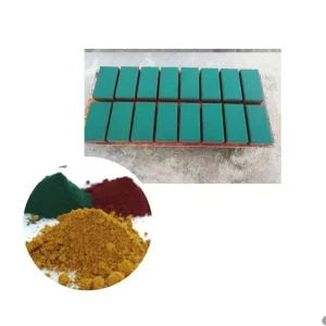 Manufacturers Supply Building Materials with Iron Oxide Pigment Concrete Cement Color Brick Color with Iron Oxide Red