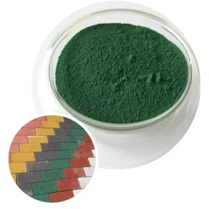 Manufacturers Supply a Large Number of Iron Oxide Green Wall Advertising with Green Pigment Art Green Quality Assurance