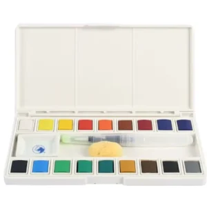 Maries Solid Watercolor Kit Watercolor Paints High Quality Premium Pigment Watercolor Cake 18colors