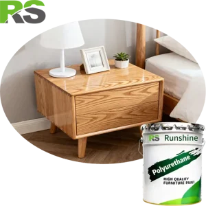 Matte PU Eco-Friendly Clear Varnish Furniture Paint for Natural Wood Tone with Fast Drying