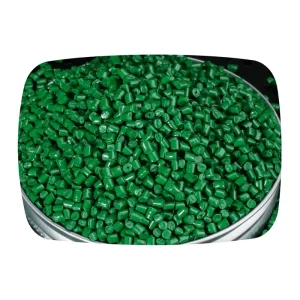 Matte Plastic Pigment Green Color Masterbatch Manufacturing Bottles PET PE Based Plastic Green Color Masterbatch