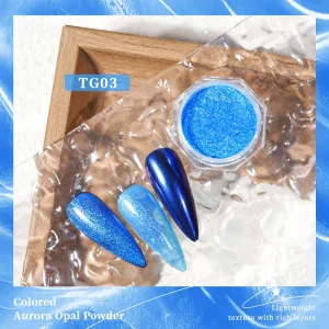 Mermaid Pearl Aurora Unicorn Chrome Mirror Pigment for Nail Decoration