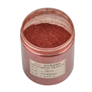 Metal Series Flash Wine Red Pearl Titanium Pigment Powder for Nail Art Coating