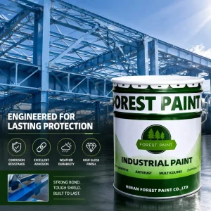 Metallic Glossy Liquid Anti-Corrosion Acrylic Resin Paint for Metal Appliances