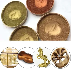 Metallic Gold Pearls Bronze Powder Brass Copper Pigment for Coating Ink Paint Printing Resin