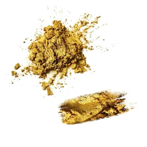 Metallic Golden Pigment Powder Mica Pearl Pigment Colorful Mica Powder for Epoxy Resin Watercolors