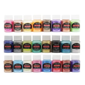 Metallic Mica Powder for Epoxy Acrylic Resin Polyurethane Resin Coating and Painting on Floor and DIY Crafts