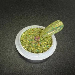 Metallic Pigment Painting Epoxy Resin Cosmetic Face Body Holographic Glitter Diamond Loose Nail Art Holo Mixed Glitter