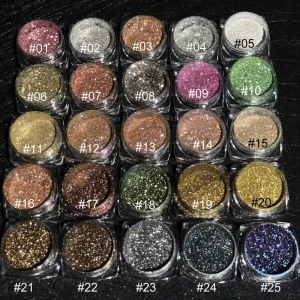 Metallic Shimmer Glitter Loose Powder Eyeshadow Pigments