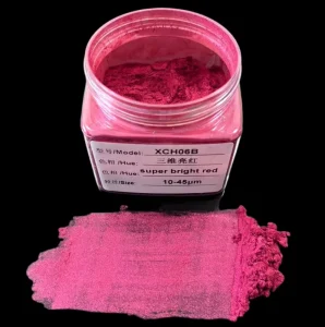 Metallic Synthetic Mica Pearlescent Pigment Powder for Injection Molding