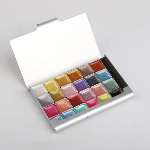 Metallic Watercolor Artist Paint Brush Set for Watercolor Painting Supplier