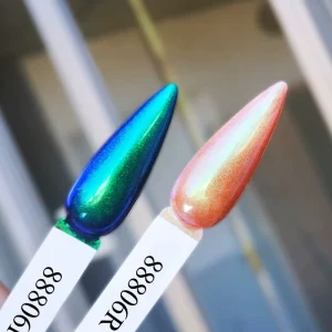Mica Pearl Effect Color Shifting Aurora Pigment Powder Coating Leather Pigments Chameleon Eyeshadow Pigment