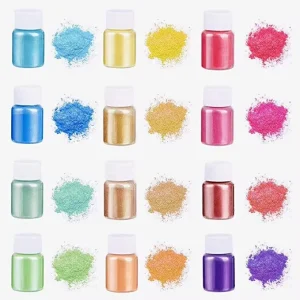Mica Powder Pigment Epoxy Resin Dye Soap Dye Pearl Epoxy Resin Color Pigment Cosmetic Grade Mica Powder for Lip Gloss