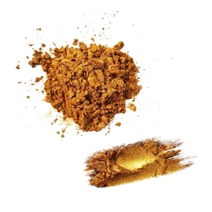Mineral Mica Colour Pigment Powder Inorganic Pigment Powder Free Gold Colored Pearl Titanium Non toxic Pigment