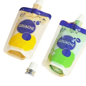 Minghua 100ml White Bag Gouache Pigment Supplement Canvas Painting Paint CN ZHE Origin >6 Years Old